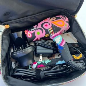 Amina Travel Size Blow Dryer & Hair Straightener